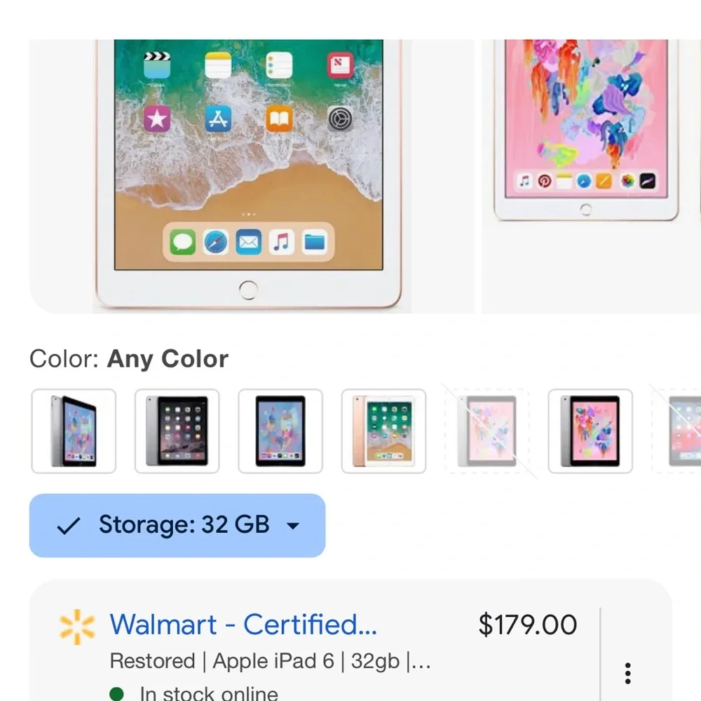 ipad (6th gen) wifi 32 gb